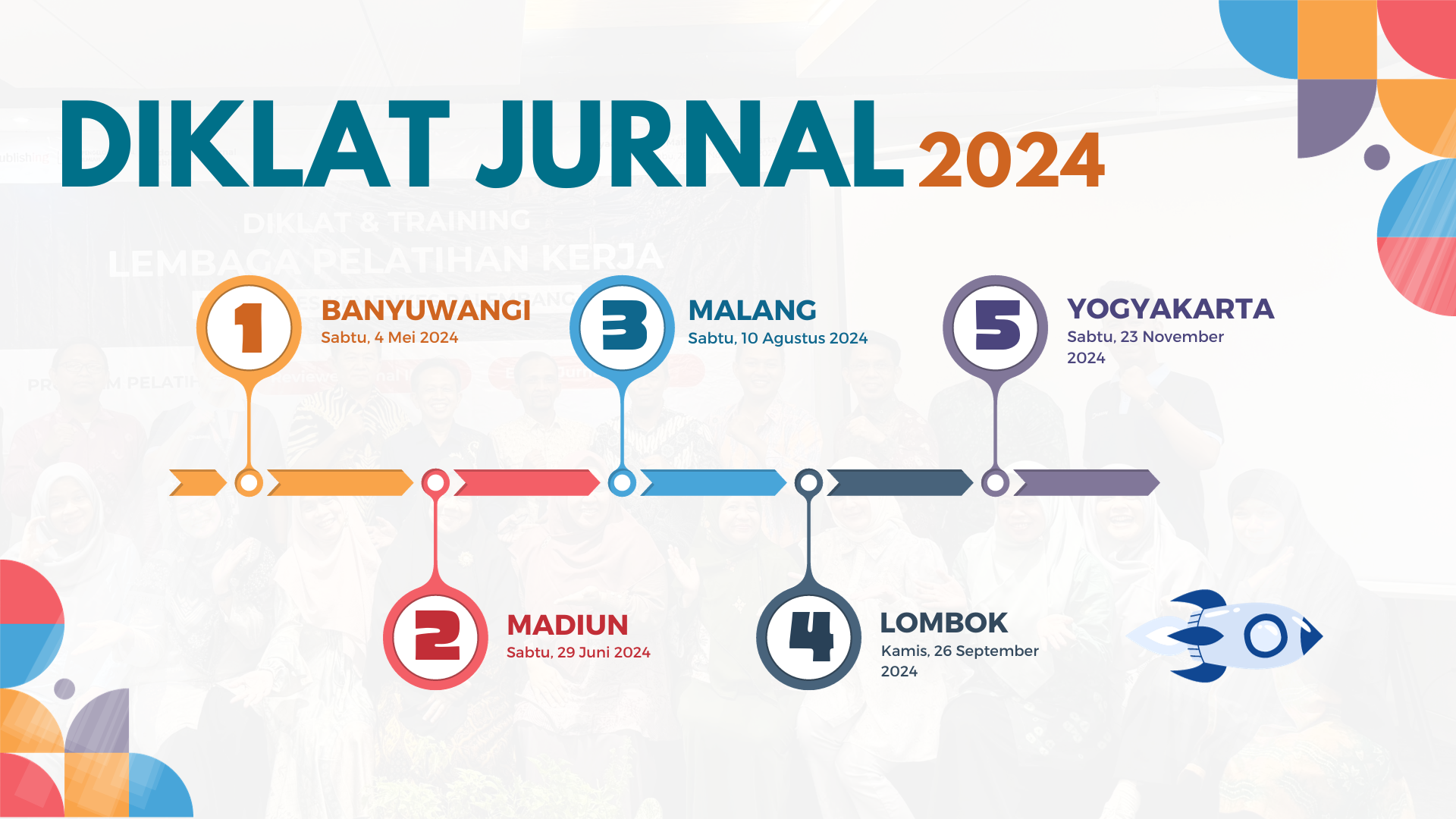 Roadmap Diklat LPK Jurnal 2024: Siapkan diri kamu, dan bergabunglah bersama kami!