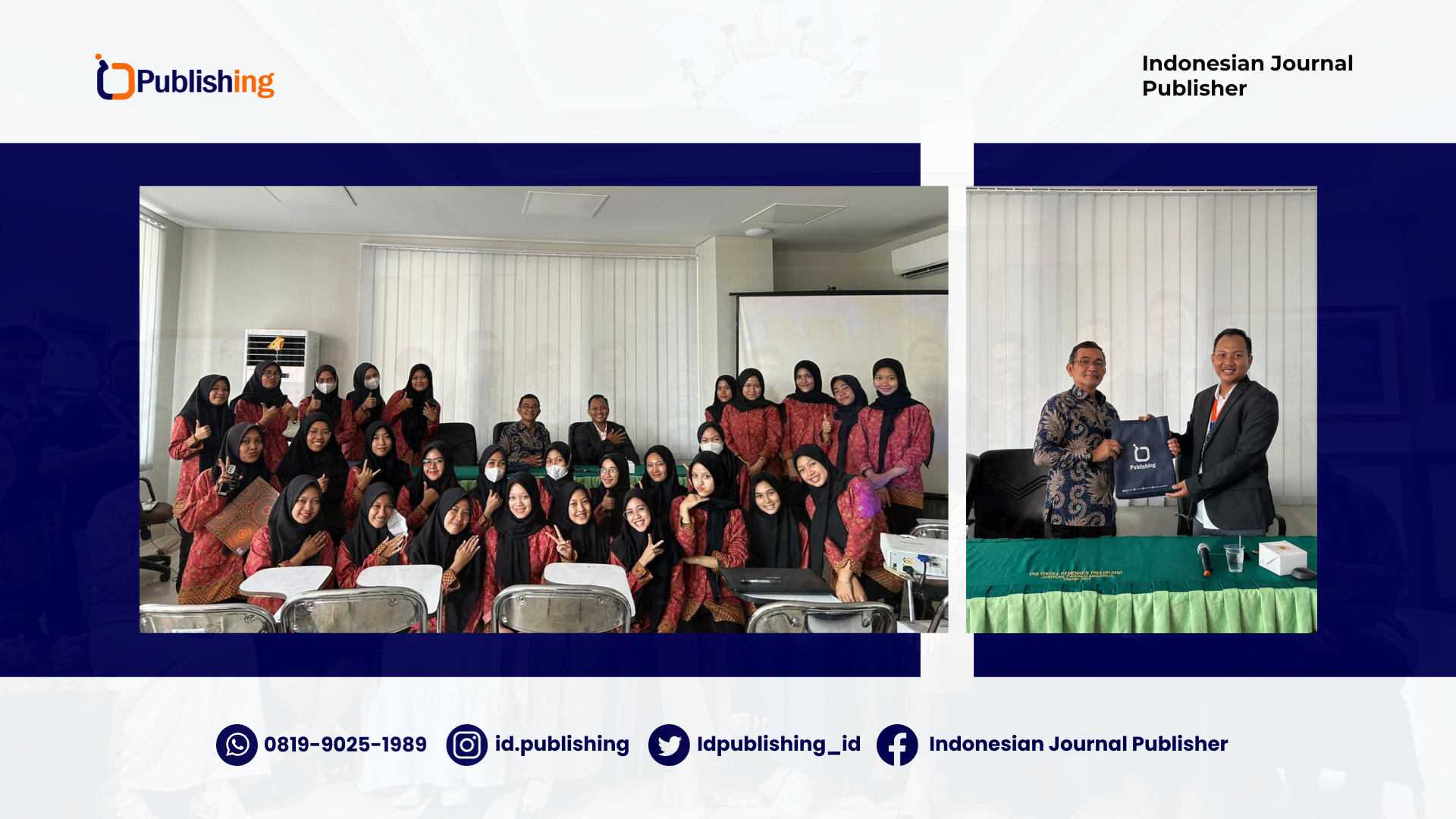 IDPublishing Roadshow Sumatera Hadir di Riau: Mahasiswa Tingkat Akhir penting didampingi menulis karya ilmiah!