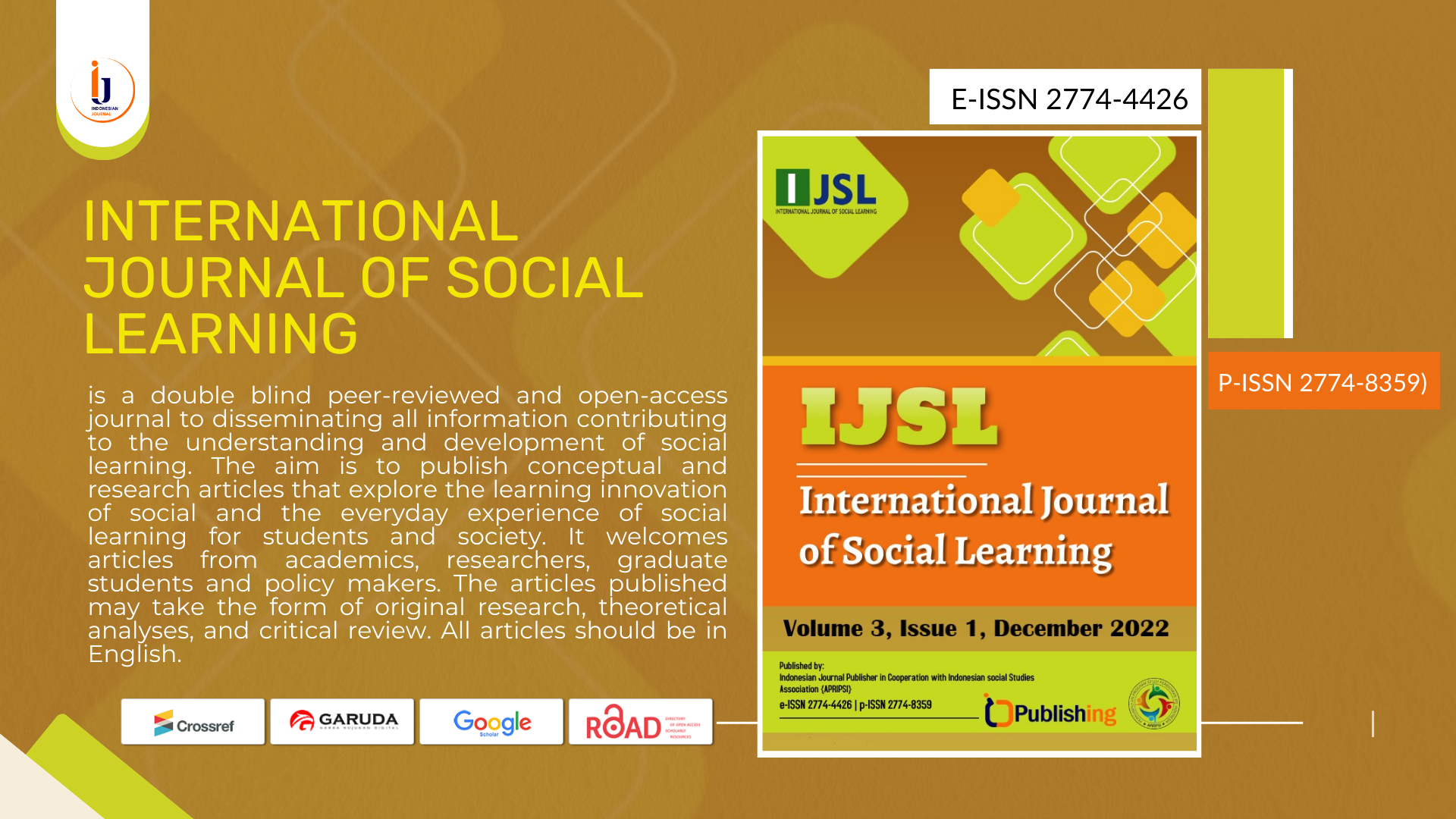 IJSL: International Journal of Social Learning